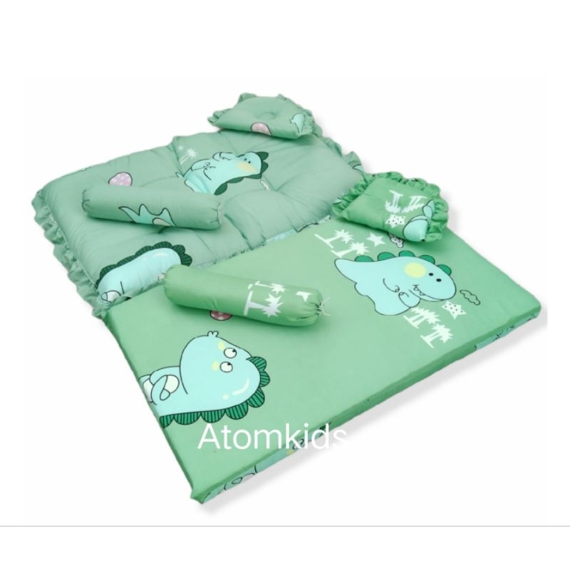 ที่นอนเด็กแรกเกิดแบบแพ็คคู่(แบบเรียบ+แบบบุ๋ม) มีเก็บเงินปลายทาง