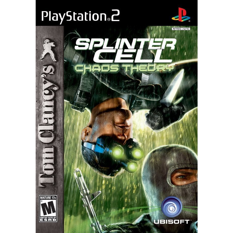 Tom Clancy's Splinter Cell Chaos Theory ps2 แผ่นไรท์ เกมPS2 เกมเพทู