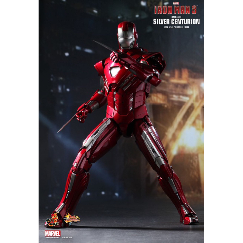 Hot Toys Iron man Silver Centurion Mark 33 SP