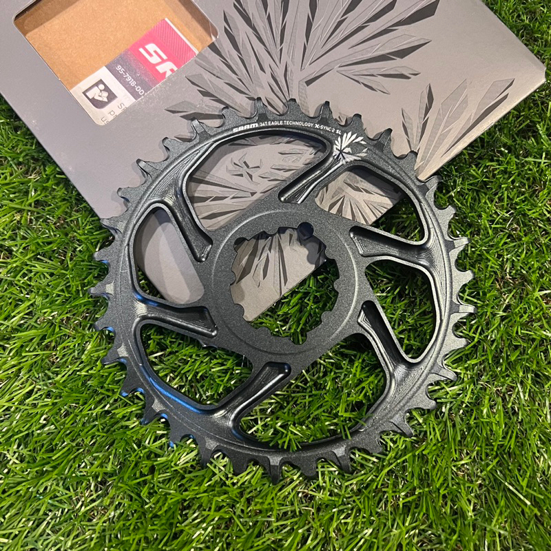 ใบจานหน้า Sram XX1 สีเทา DM 3 Offset
