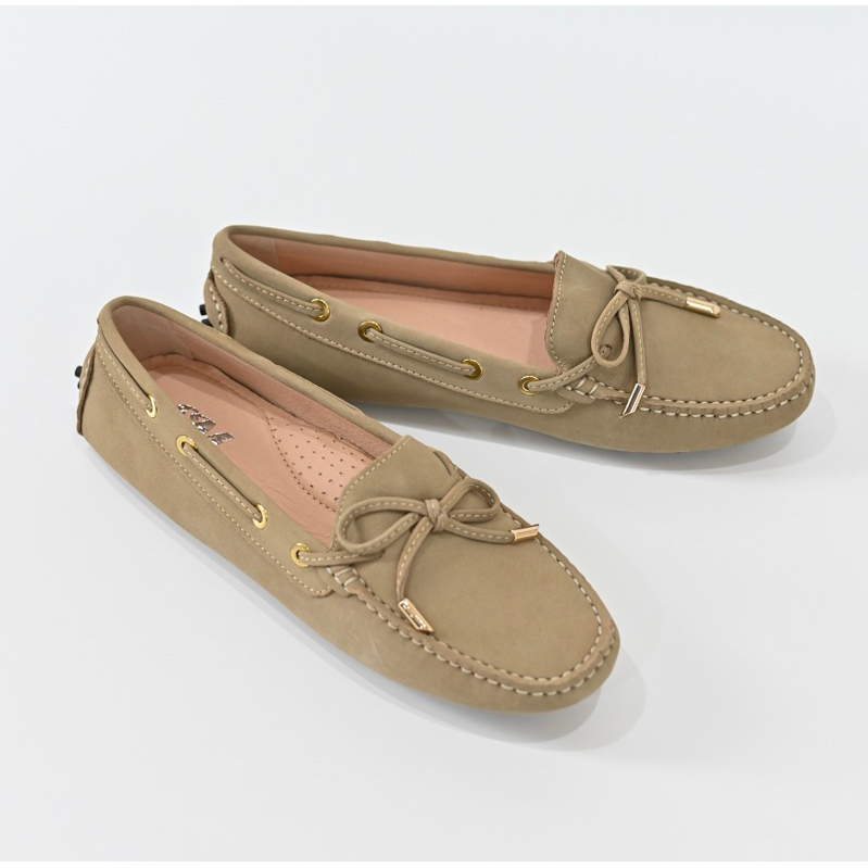 Soulmate Shoes รองเท้าหนังแท้ Mellow Mate in Creamy Brown (Nubuck Skin)