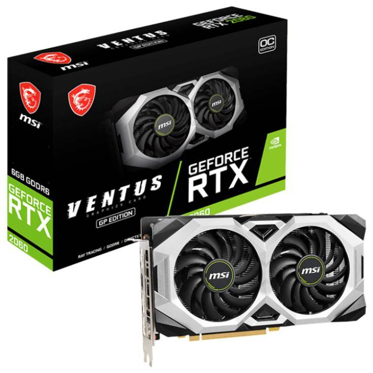 MSI VGA RTX2060 Ventus GP OC 6GB