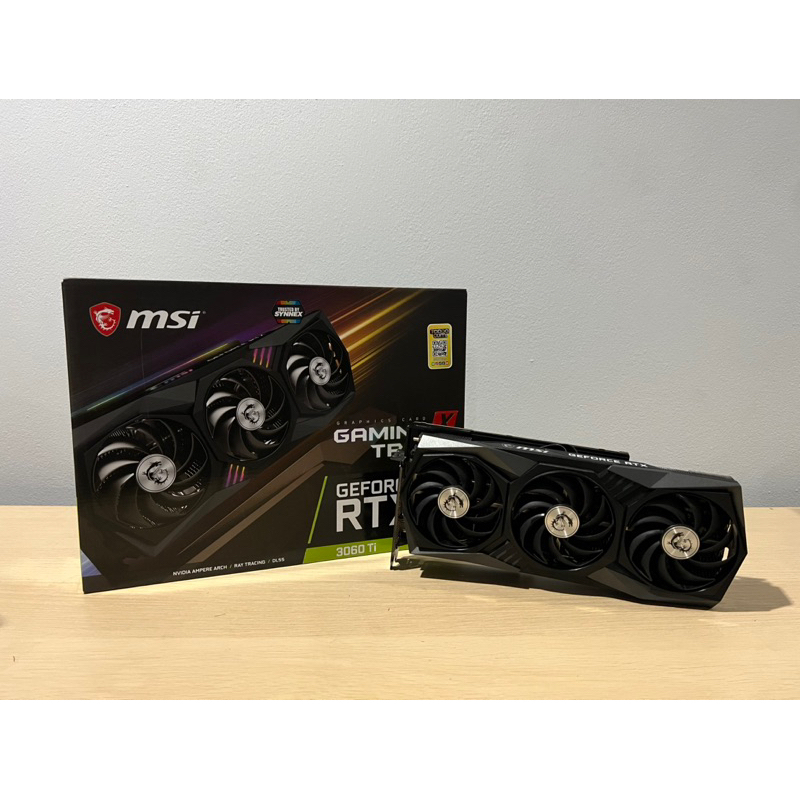 MSI GamingX Trio RTX3060Ti 8 GB (สินค้ามือสอง/มีประกันศูนย์/ผ่อนชำระได้)