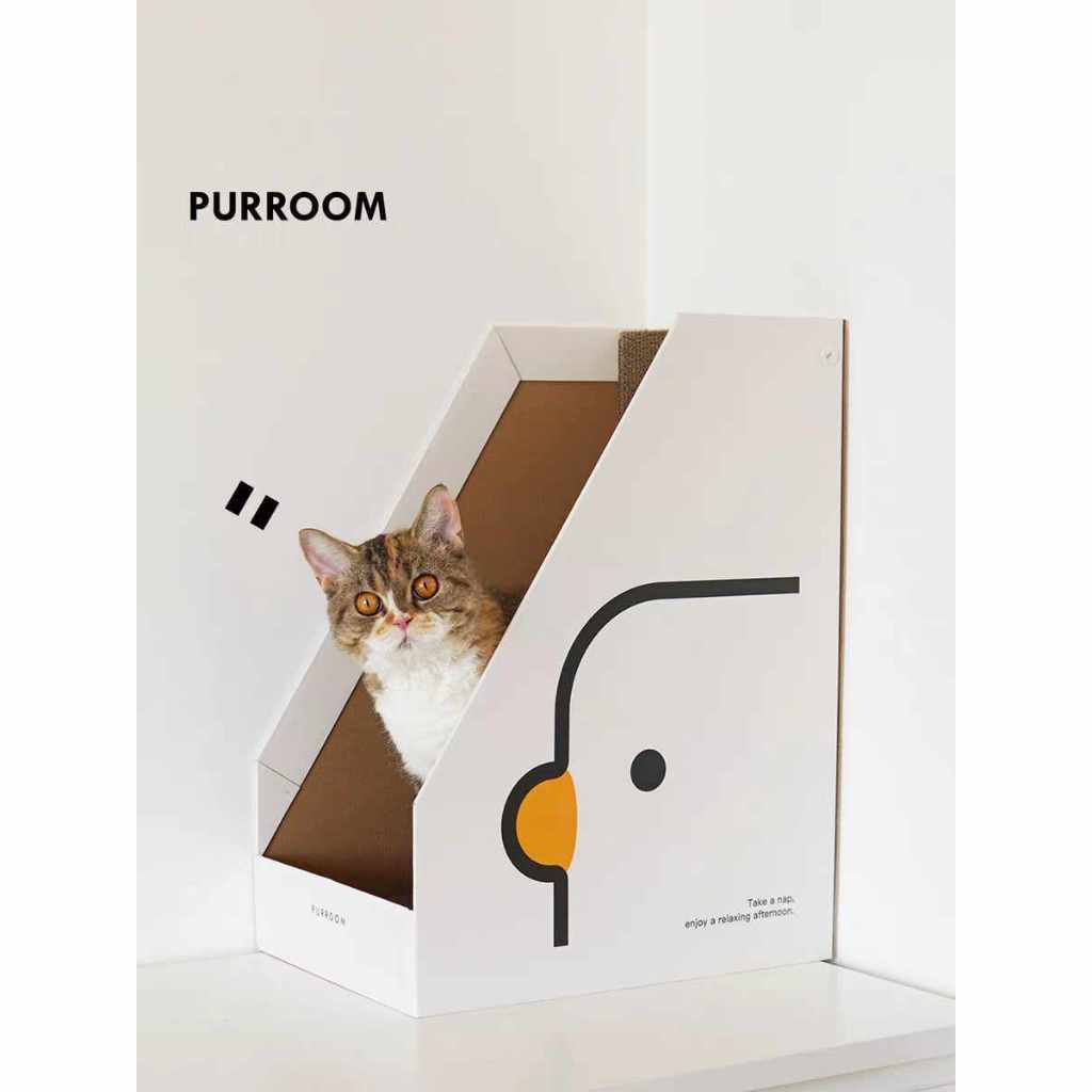 Purroom Chicky ที่ลับเล็บแมวและบ้านแมว