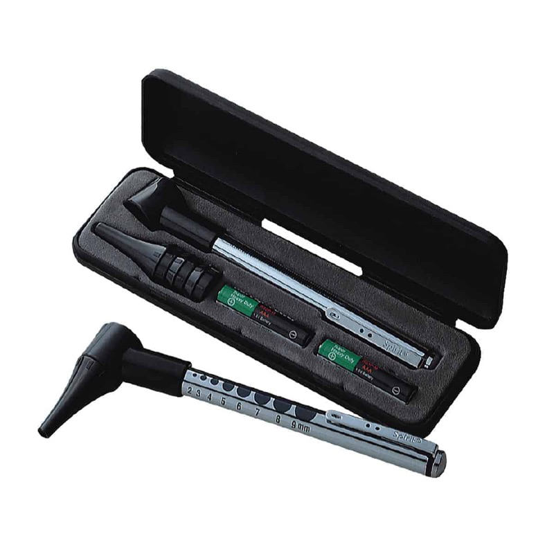 Spirit ชุดส่องตรวจหู วิเคราะห์หู ชนิดพกพา INSTRULITE WITH MINI OTOSCOPE LED รุ่น CK-907A