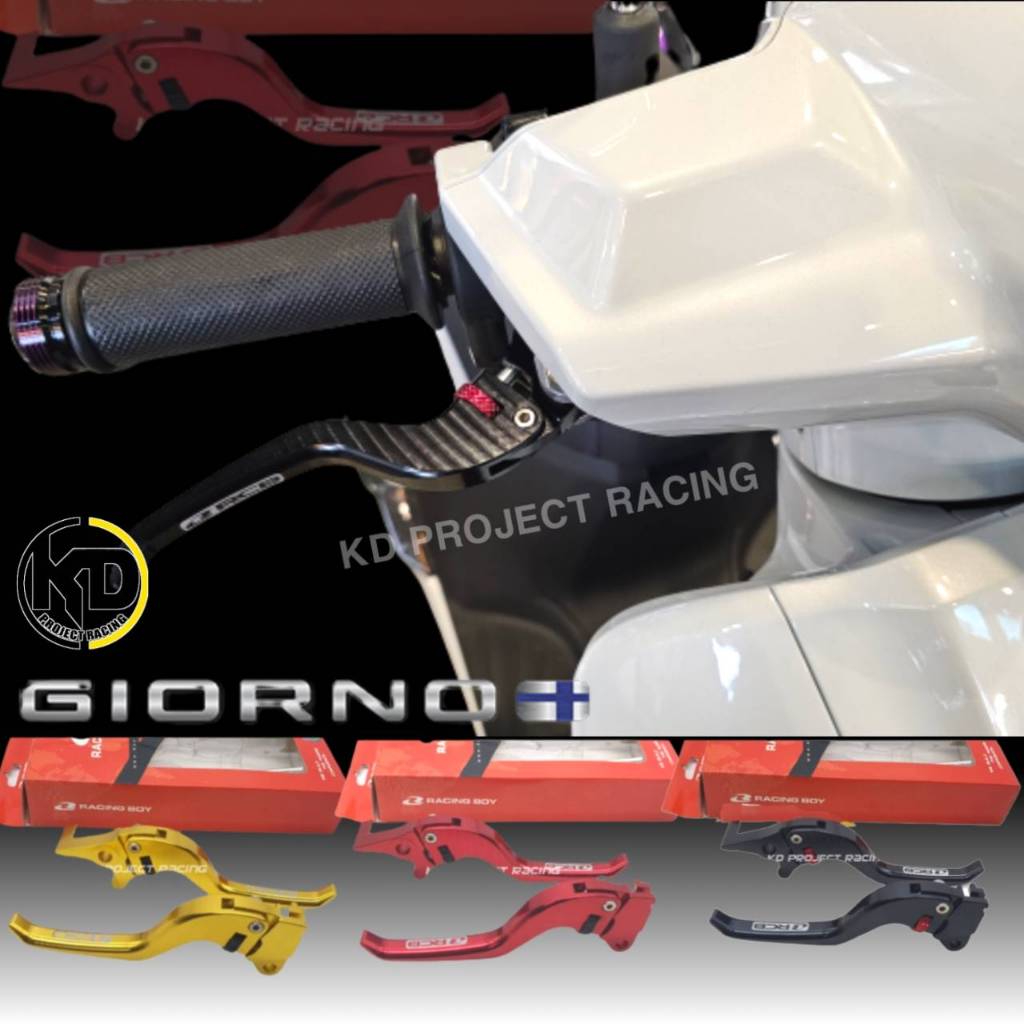 ก้านเบรค ซ้าย ขวา ปรับระดับได้ RCB  Honda Giorno+ ABS