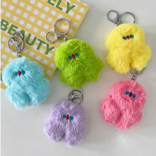🔥พร้อมส่ง🔥พวงกุญแจตุ๊กตาน่ารัก พวงกุญแจห้อยกระเป๋าตุ๊กตาญี่ปุ่น ลายการ์ตูน
