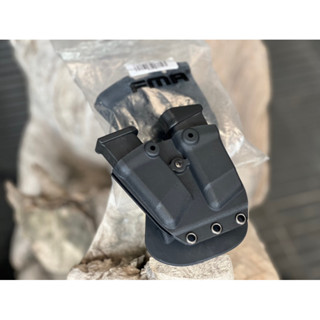 ซองใส่แมก กาซีuคู่ Kydex ( FMA ) สำหรับแมกขนาดปกติ