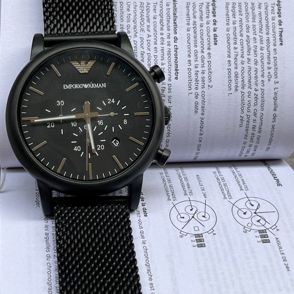 EMPORIO ARMANI นาฬิกาข้อมือผู้ชาย รุ่น AR2434  AR1968 AR2448