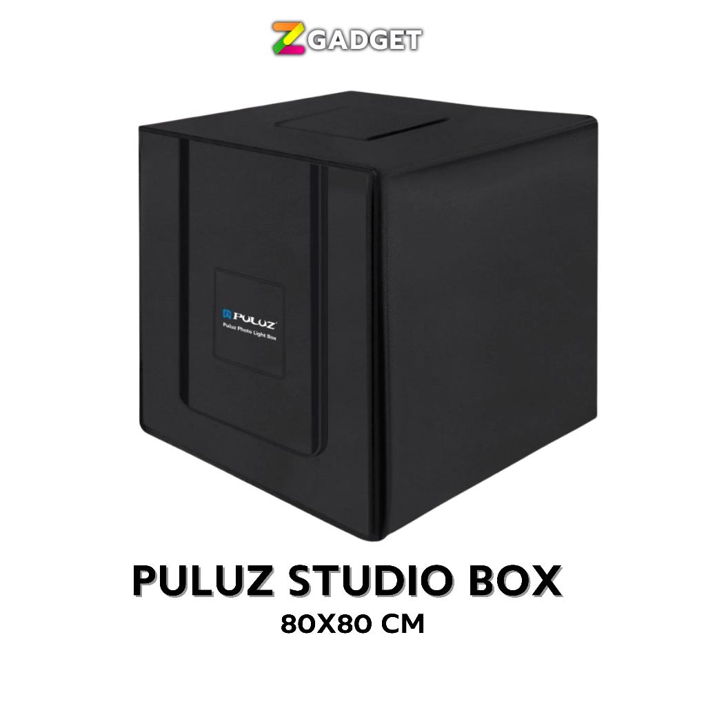 กล่องไฟถ่ายภาพ Light Box PULUZ ขนาด 80 x 80CM กล่องไฟถ่ายภาพสินค้า(พร้อมไฟ LED 2 แผง)