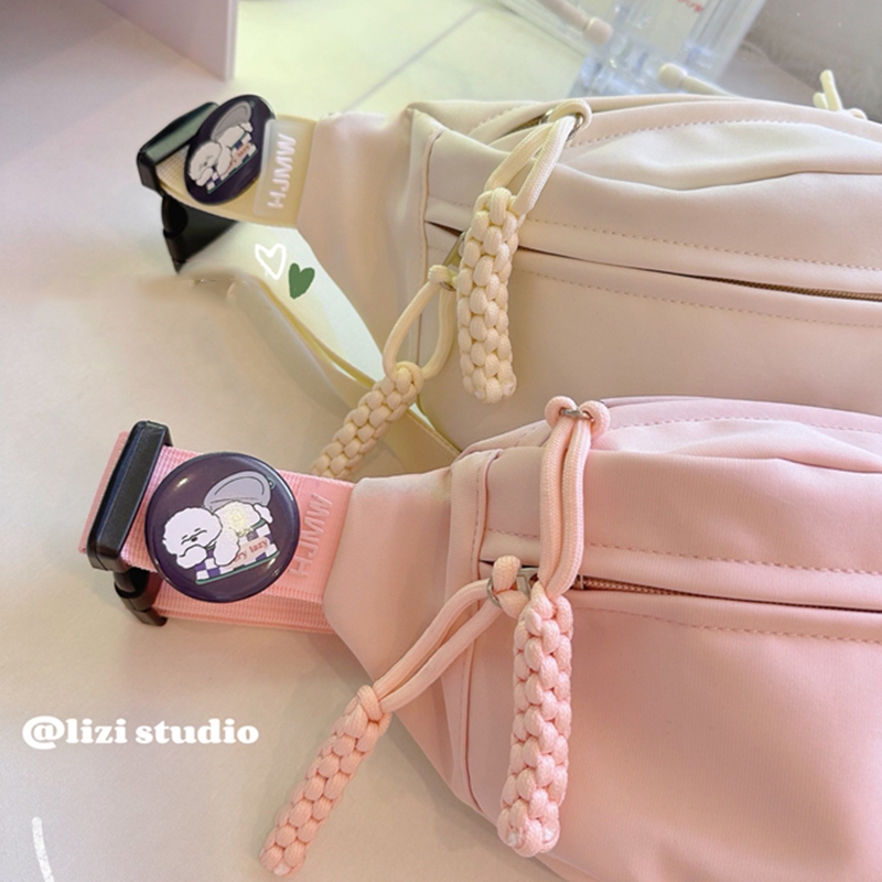 🔥พร้อมส่ง🔥กระเป๋าคาดอกแฟชั่นสไตล์เกาหลี คาดเอว สะพายข้าง