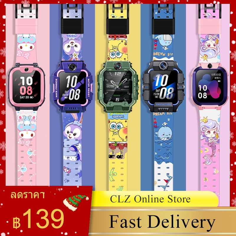 CLZ🍭Ready stock🍭Imoo watch Phone Z2 Z6 Z5 Z1 สายนาฬิกาข้อมือ ซิลิโคนนิ่ม ลายการ์ตูนน่ารัก สายนาฬิกา