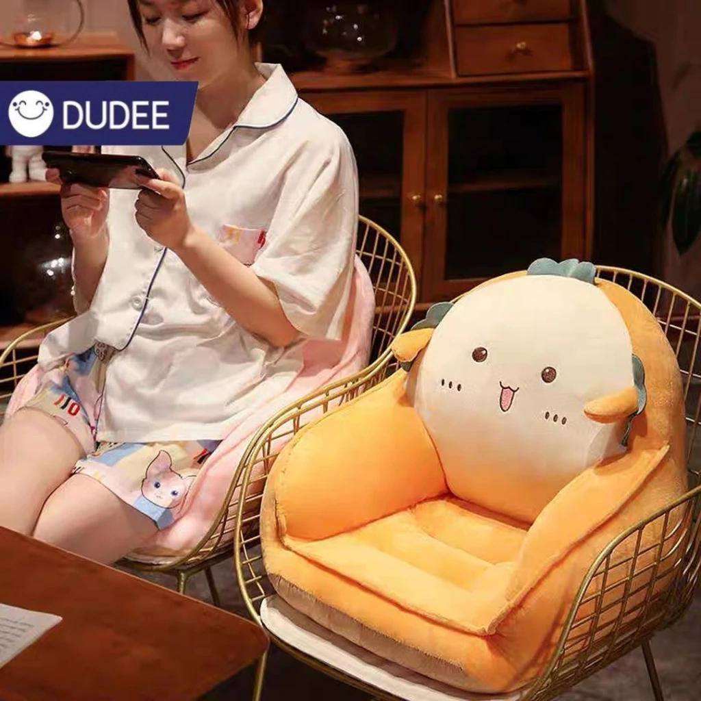 DUDEE เบาะรองนั่งน่ารักมาก 3in1 รองนั่งหรือหนุนนอน ลดอาการปวดเมื่อย นุ่มมาก