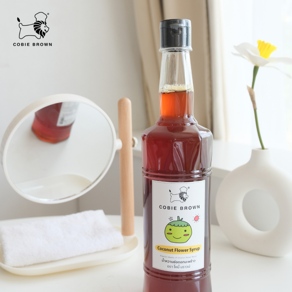 Cobie Brown น้ำหวานช่อดอกมะพร้าว ขนาด 1000 มล. x 3 ขวด