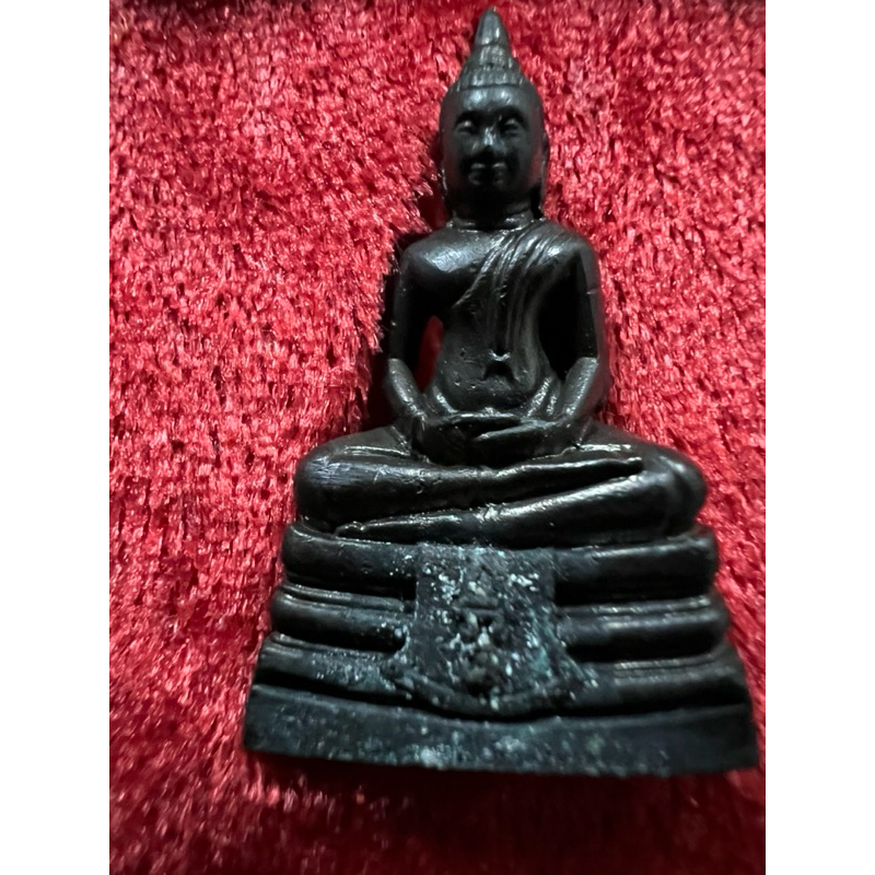 112พระกริ่งหลวงพ่อโสธร วัดโสธรวรารามวรวิหาร ปี 2545 จ.ฉะเชิงเทรา เนื้อทองแดงรมดำ