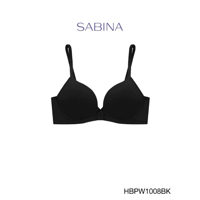 Sabina เสื้อชั้นใน Habpy push  (มีโครง มีฟองน้ำ ดันทรง) ราคา ถูกที่สุด ดีลบีเคเค แกลเลอรีภาพที่ 4