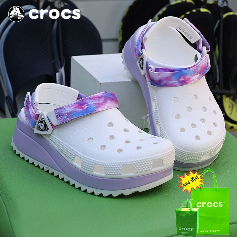 รองเท้า crocs แท้ Hiker Clog รองเท้าแตะ รองเท้าลำลองผู้ใหญ่ มี 4 สี รองเท้าสวยสวย