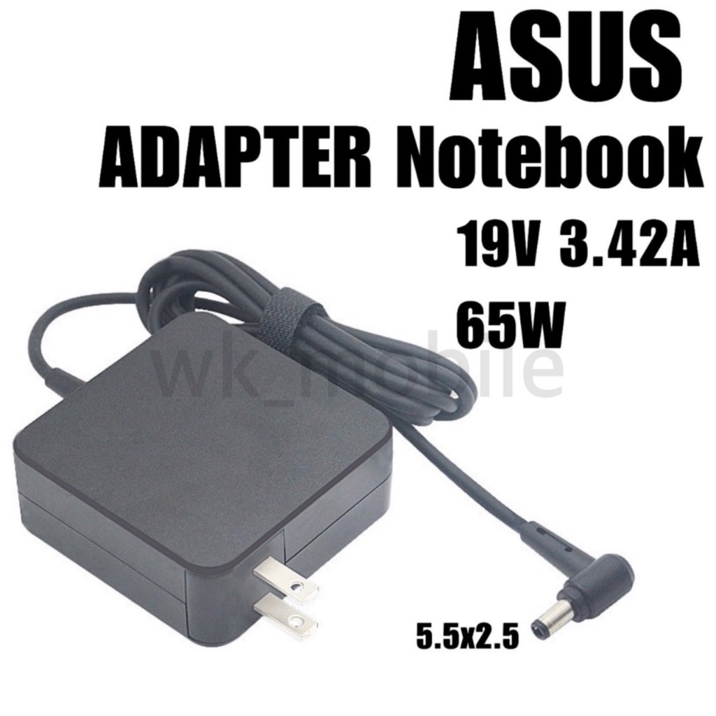 รุ่นใหม่ Asus Adapter  Asus 65W 5.5 K450C X452M K450JN K450L K451L K455L K550L K551L K555L สายชาร์จ Asus