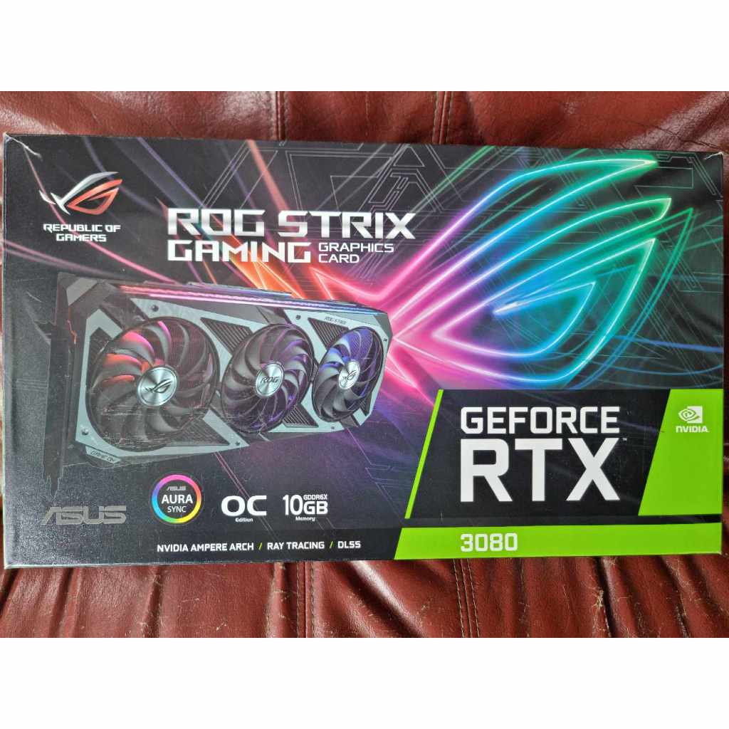 RTX 3080 Rog Strix OC 10GB