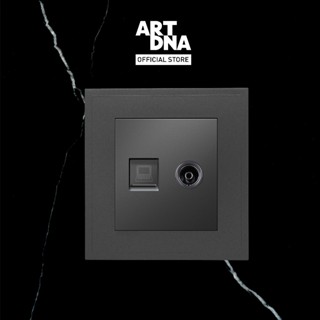 ART DNA รุ่น D3 Computer&TV Socket design switch สวิตซ์ไฟโมเ…