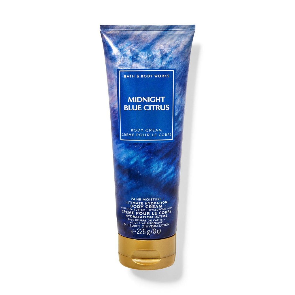 ครีมน้ำหอม Bath and Body Works Midnight Blue Citrus Body Cream ปริมาณ 226 g. ของแท้