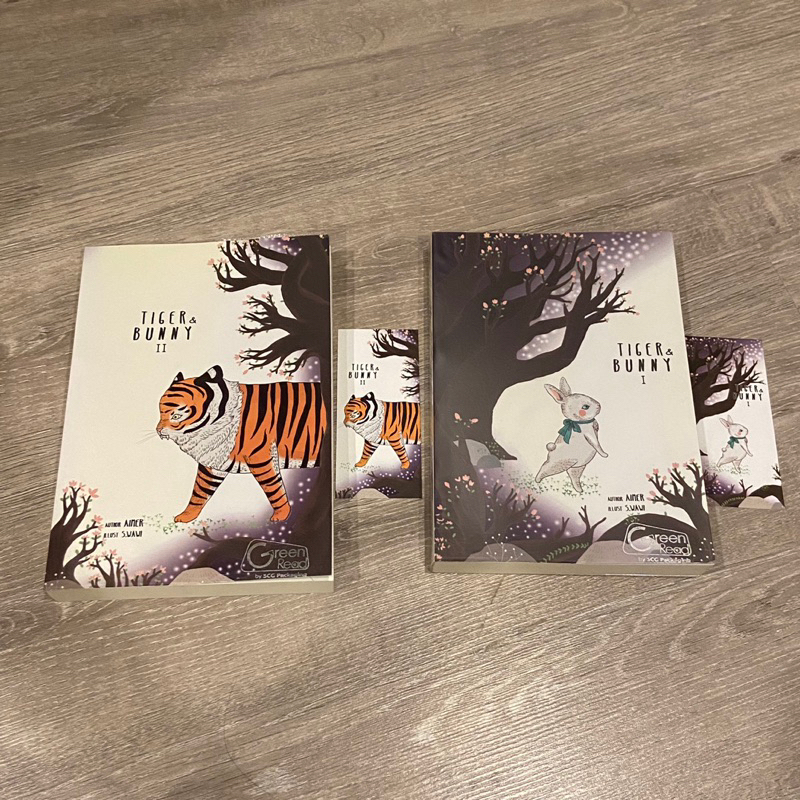 ส่งฟรี!! นิยายวายมือสอง Tiger and Bunny เล่ม 1-2(จบ) ผู้เขียน AIMER