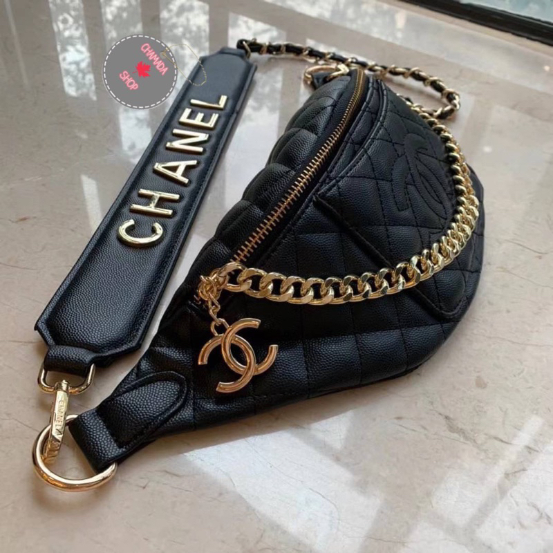 Chanel Waist Bag With Chain VIP Gift With Purchase (buy)(GWP) 🖤