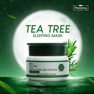 ราคาพิเศษ Plantnery Tea Tree Sleeping Mask 50g สลีปปิ้งมาสก์…