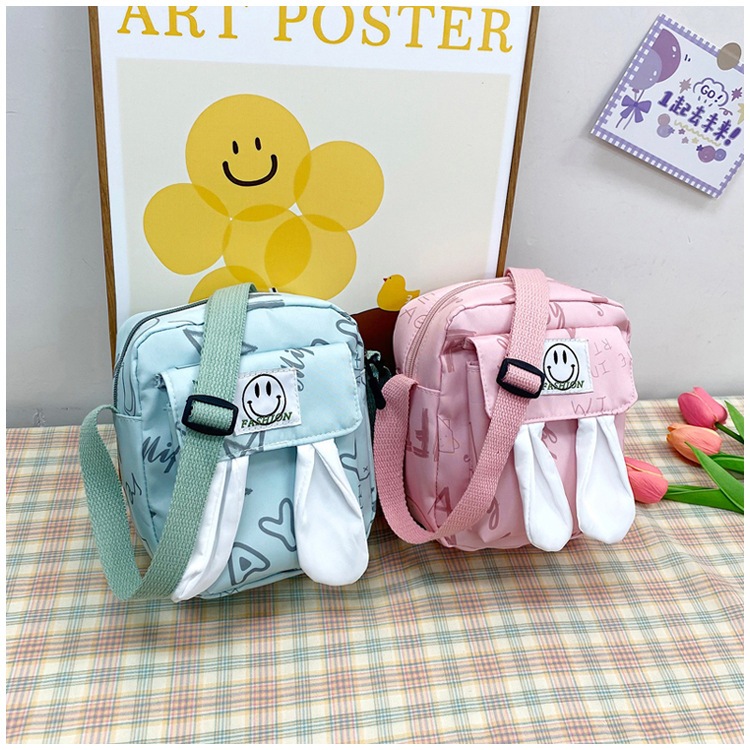 พร้อมส่งสี ให้เลือก กระเป๋าผ้าสะพายข้าง BB00397