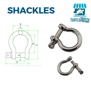 Shackles ตะขอเกี่ยวของอเนกประสงค์ สามารถใช้กับ housing กล้อง…