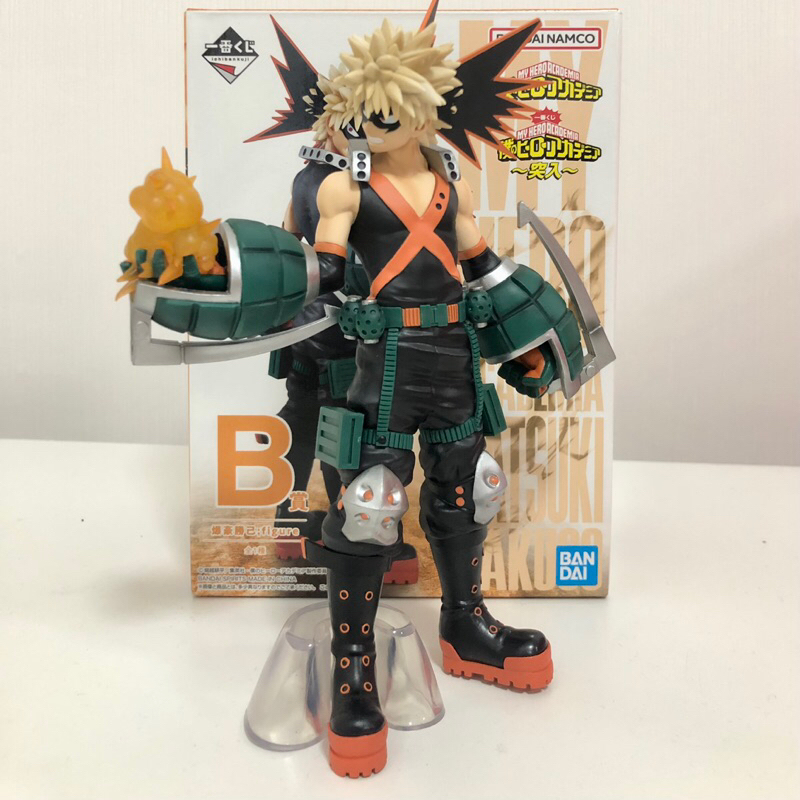 [ตำหนิ]Bandai Ichiban Kuji My Hero Academia Rush B-Prize Katsuki Bakugou figure