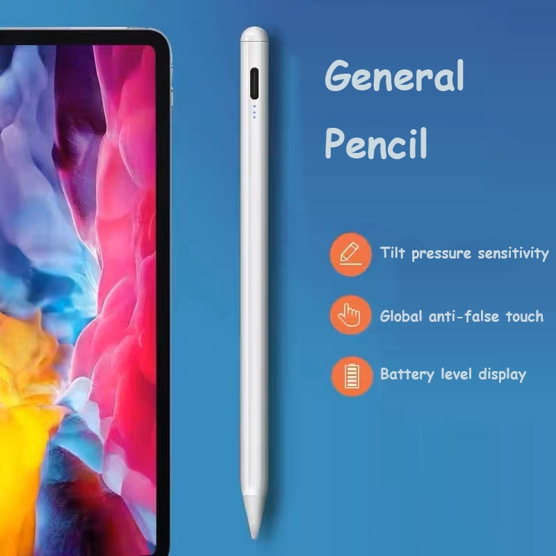 [ดินสอใหม่ล่าสุด] ปากกาสไตลัส วางมือบนจอ+แรเงาได้ ปากกาทัชสกรีน Stylus Pen สําหรับ Android Samsung HUAWEI XIAOMI