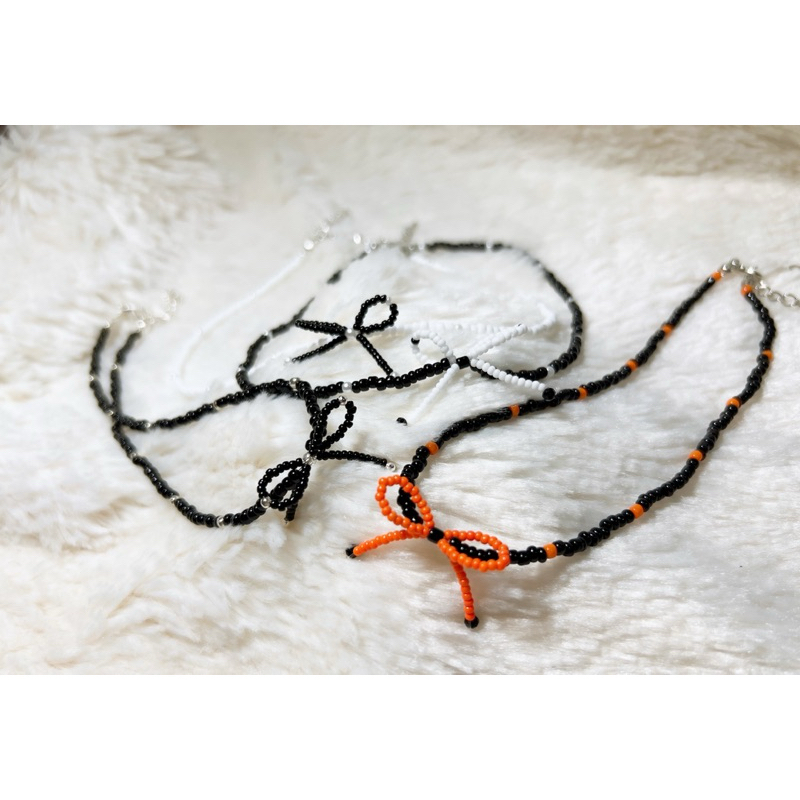 Halloween Ribbon Necklace 🎃 สร้อยคอ Halloween Ribbon 🎀