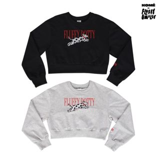 kome.offi เสื้อสเวตเตอร์ รุ่น Fluffy dotty sweater