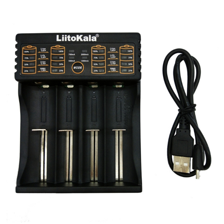 LiitoKala Lii-402 เครื่องชาร์จถ่าน รางชาร์จ 1.2v 3.7v 4 ช่อง ชาร์จไว ตัดไฟเอง รองรับถ่าน AA / AAA - รูปที่ 4