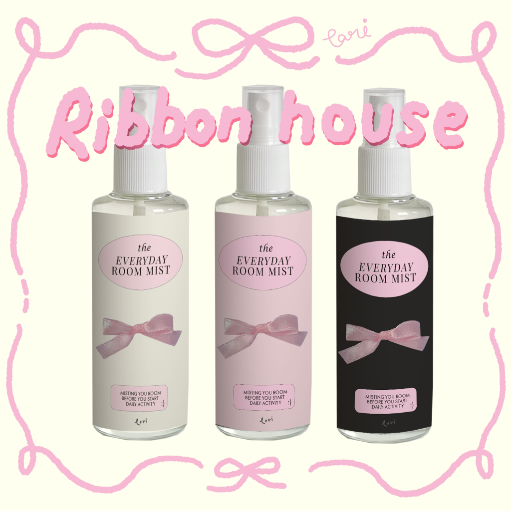 TORIAROMA | Everyday Room Spray รุ่นพิเศษ Real Ribbon ลายใหม่ล่าสุด ปุ้ปหอมปั้ป ให้ทุกวันเป็นวันที่สวยงาม