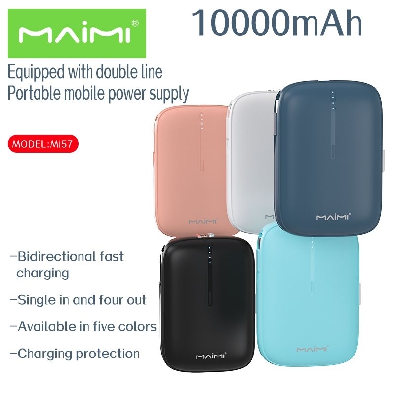 แบตสำรอง maimi รุ่น mi57 22.5w+pd20w มี5สี (10000mah)