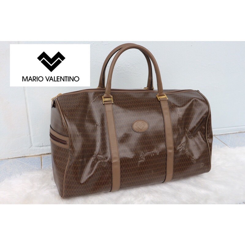 กระเป๋าเดินทางMario Valentinoวินเทจ แบบถือ อิตาลี่มือสอง