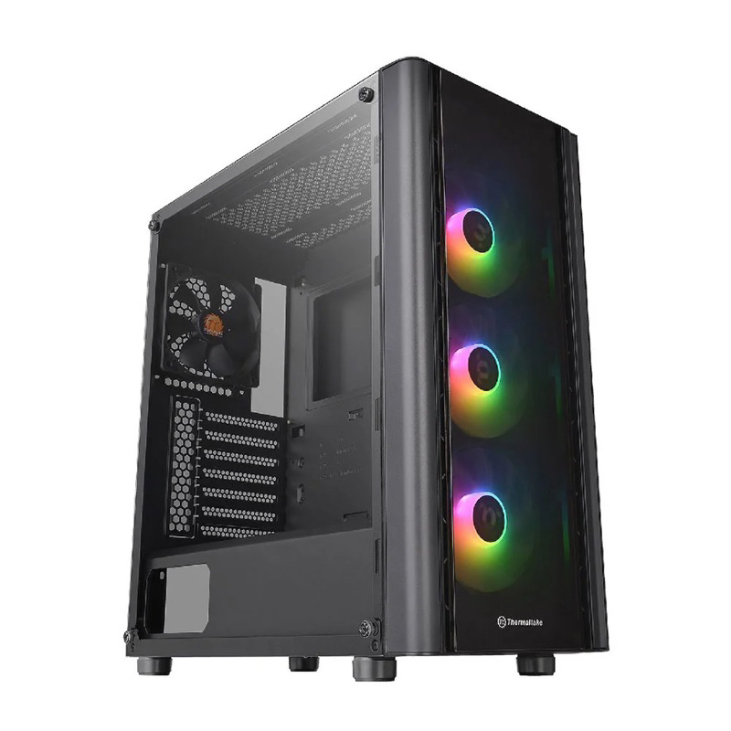 CASE (เคส) THERMALTAKE V250 TG ARGB (BLACK) (ATX)