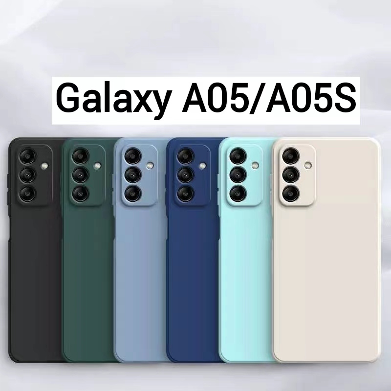 Galaxy S24 FE/A55 5G/A15/A25 5G/A35/S23 FEเคสTPU​นิ่ม​สีพาสเทลแบบคลุมกล้องSamsung S24/S24 Plus/S24 Ultra/A05/A05S