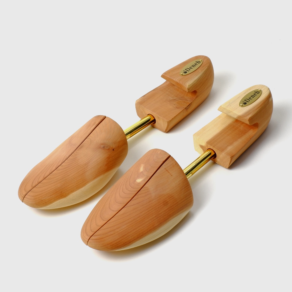 Deneb ดันทรงรองเท้า Cedar Shoe Trees สีธรรมชาติ Model ST-1201