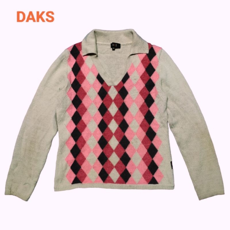 เสื้อ  DAKS  KNIT SWEATER WOMENS (38)