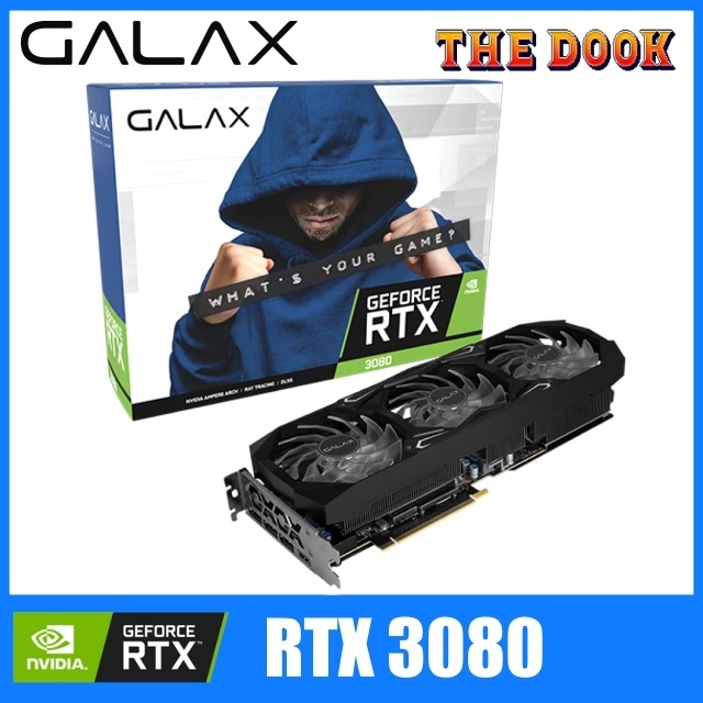 การ์ดจอ GALAX RTX 3080 SG (1-CLICK OC) 🔥 มือสอง🔥