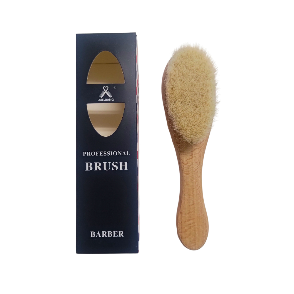 BARBER BRUSH หวีแปรง จัดเเต่งทรงผม ขนนุ่มมาก