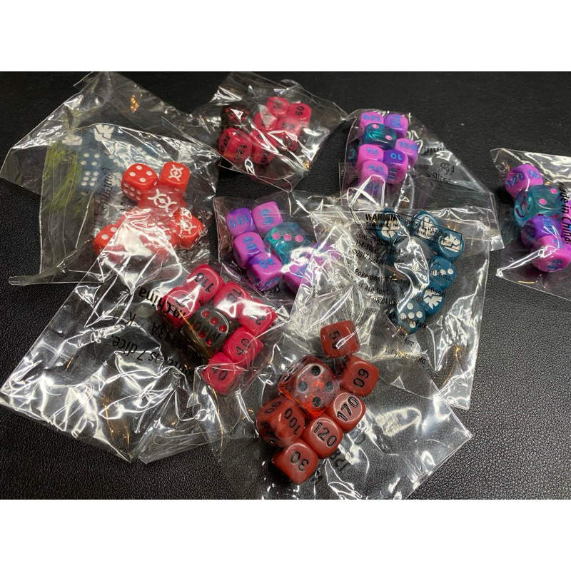 [Pokemon TCG] Damage Counter Dice - ลูกเต๋านับดาเมจ V.2