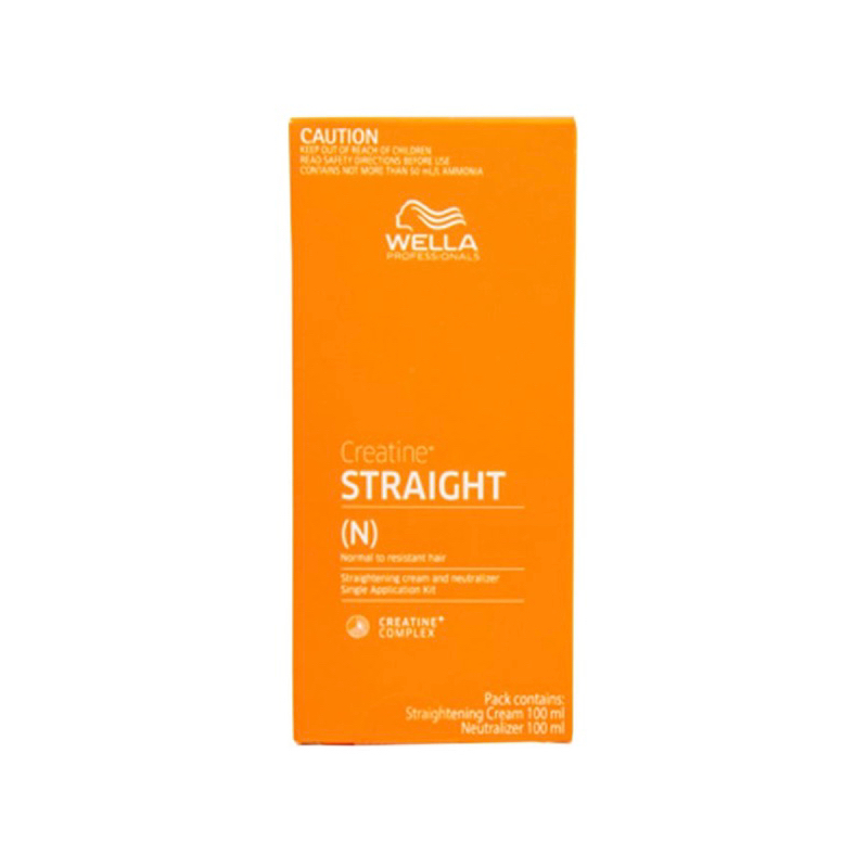 💋ว้าวคอสเมติกส์💋🔶Wella Creatine+ Straight ครีมยืดผม เวลล่า ครีเอทีน+ เสรท 100ml.🔶