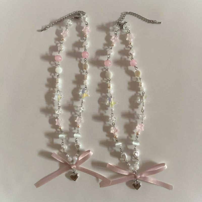 coquette necklace l🐰🌸