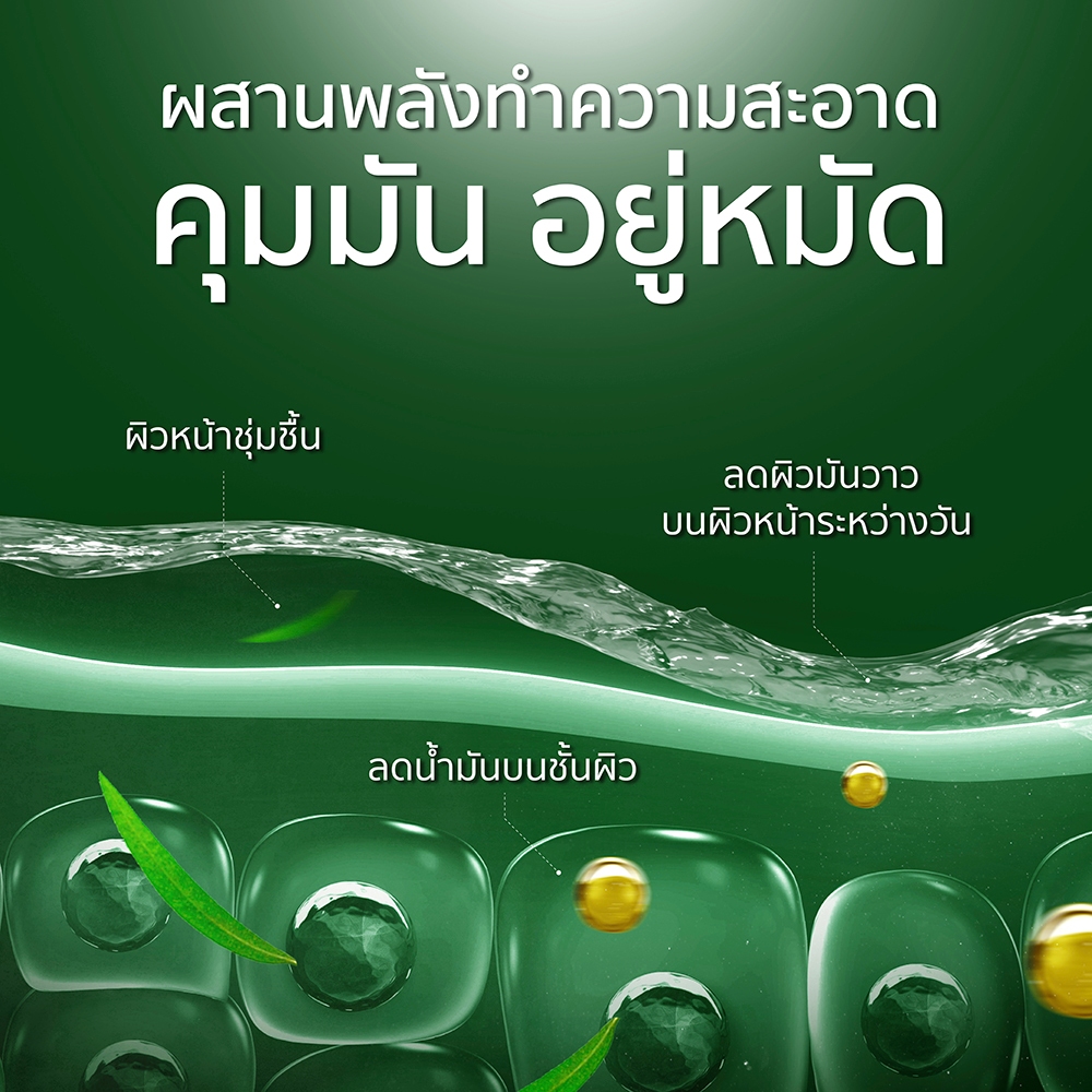 แพลนท์เนอรี่ ที ทรี ลดสิว คุมมัน กระชับรูขุมขน Plantnery tea tree Serum/ Cleansing/ Cleanser/ Toner