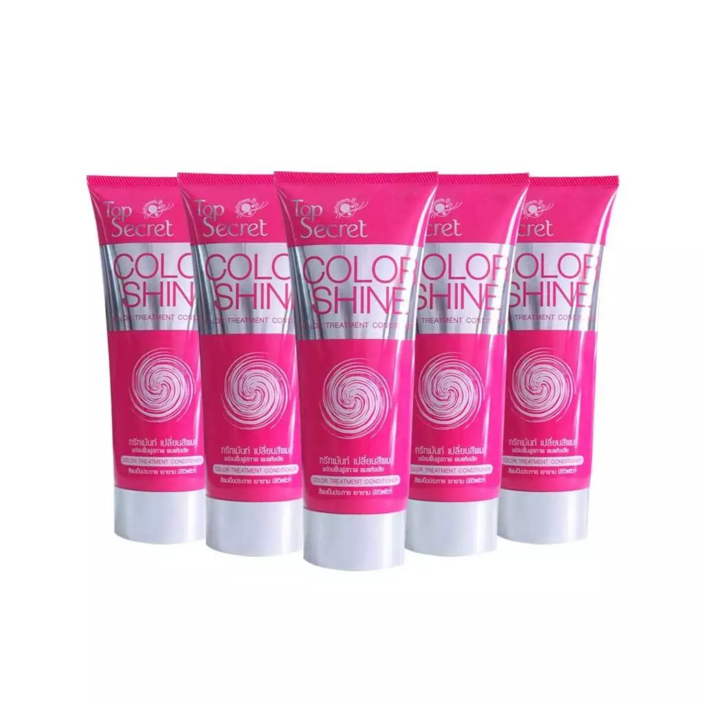(หลอด) Top secret color shine 200ml ทรีทเม้นท์เปลี่ยนสีผมท๊อปซีเคร็ท ติดทนยาวนานกว่า 2 เดือน