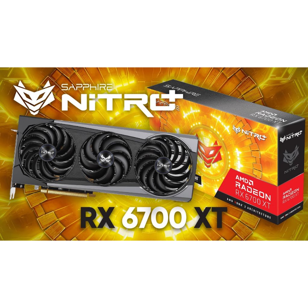 sapphire nitro+ rx 6700 xt มือสอง สภาพสวย